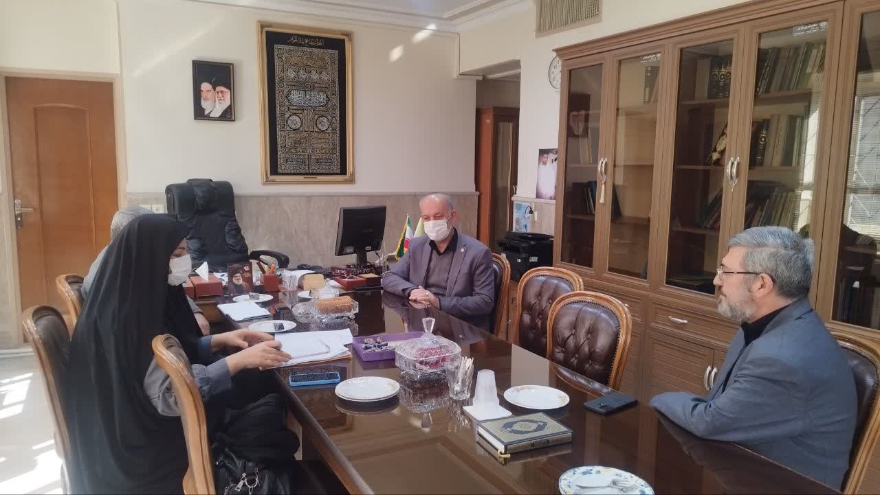 جلسه با مدیرکل بهزیستی استان